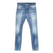 Dsquared2 Klassiska Denim Jeans för vardagsbruk Blue, Herr