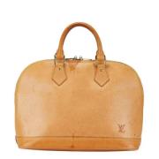 Louis Vuitton Vintage Pre-owned Laeder louis-vuitton-vskor Beige, Dam