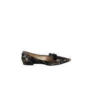 Jimmy Choo Pre-owned Pre-owned Sammet lgskor Black, Dam