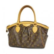 Louis Vuitton Vintage Pre-owned Tyg handvskor Brown, Dam