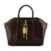 Givenchy Brun Lackläder Mini Väska Brown, Dam