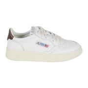 Autry Medalist Low Lädersneakers White, Dam