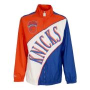 Mitchell & Ness NBA Bågformad Windbreaker New York Knicks Multicolor, ...