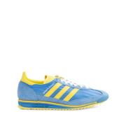 Adidas Mocka Low-Top Sneakers med 3-Stripes Blue, Herr