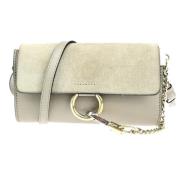 Chloé Pre-owned Pre-owned Laeder axelremsvskor Beige, Dam