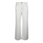 L'Autre Chose Bomulls Jeans White, Dam