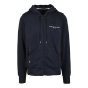 Tommy Hilfiger Bomullsblandning Sweatshirt Blue, Herr