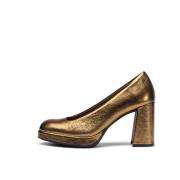 Wonders Tacones Captain Oro - Talla: 40,Color: Metalizados Yellow, Dam