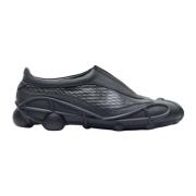 Kiko Kostadinov Elastiska Slip-On Skor med Upphöjd Piping Black, Dam