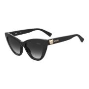 Moschino Stiliga solglasögon Mos122/S Black, Dam