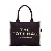 Marc Jacobs Svart Toteväska Stilren Stor Black, Dam