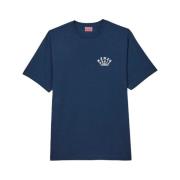 Kenzo Dragonfly Broderad T-shirt Blue, Herr