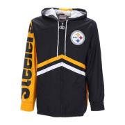 Mitchell & Ness Pittsburgh Steelers Windbreaker Jacka Black, Herr