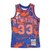 Mitchell & Ness NBA Swingman Jersey 1985 Patrick Ewing Blue, Herr