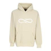 Propaganda Klassiskt Logotyp Lättvikts Hoodie Sweatshirt Beige, Herr