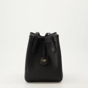 Fendi Svart Origami Mini Handväska Kollektion Black, Dam