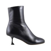 Proenza Schouler Lammskinn Ankelboots Black, Dam