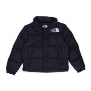 The North Face Retro Nuptse Black Tonåring Jacka Black, Herr