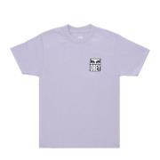 Obey Lila Krita Ögon Ikon T-shirt Purple, Herr