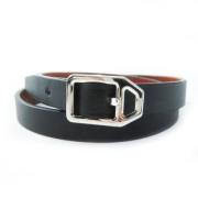 Hermès Vintage Pre-owned Laeder armband Black, Dam