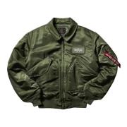 Alpha Industries Stiliga Kappor Kollektion Green, Herr