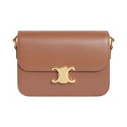 Celine Bronze Classic Triumph Klocka Brown, Dam