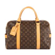 Louis Vuitton Vintage Pre-owned Canvas resvskor Brown, Dam