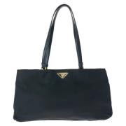 Prada Vintage Pre-owned Canvas prada-vskor Black, Dam