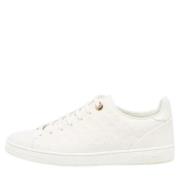 Louis Vuitton Vintage Pre-owned Laeder sneakers White, Dam