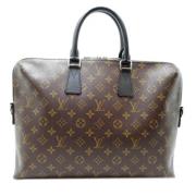 Louis Vuitton Vintage Pre-owned Canvas handvskor Black, Dam