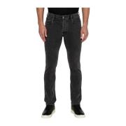 Emporio Armani Denim 5-ficksbyxor Nero Black, Herr