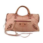 Balenciaga Vintage Pre-owned Laeder balenciaga-vskor Pink, Dam