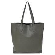 Burberry Vintage Pre-owned Laeder shoppers Green, Dam