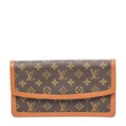 Louis Vuitton Vintage Pre-owned Canvas louis-vuitton-vskor Brown, Dam