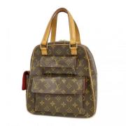 Louis Vuitton Vintage Pre-owned Tyg handvskor Brown, Dam