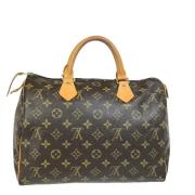 Louis Vuitton Vintage Pre-owned Canvas louis-vuitton-vskor Brown, Dam