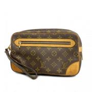 Louis Vuitton Vintage Pre-owned Tyg kuvertvskor Brown, Herr