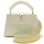 Louis Vuitton Vintage Pre-owned Laeder handvskor White, Dam