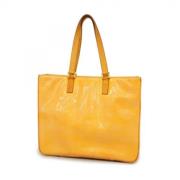 Louis Vuitton Vintage Pre-owned Tyg axelremsvskor Yellow, Dam