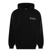 Filling Pieces Handshake Hoodie för män Black, Herr