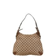 Gucci Vintage Pre-owned Canvas gucci-vskor Brown, Dam