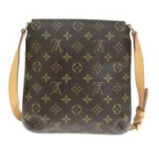 Louis Vuitton Vintage Pre-owned Canvas louis-vuitton-vskor Brown, Dam