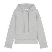 Marc O'Polo Hoodie avslappnad Gray, Dam