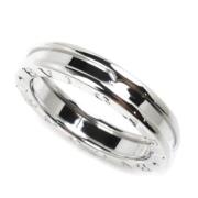 Bvlgari Vintage Pre-owned Silver ringar Gray, Dam