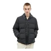 Moncler Matt Finish Reversibel Huva Jacka Black, Herr