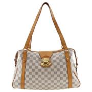 Louis Vuitton Vintage Pre-owned Canvas handvskor White, Dam