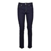 Love Moschino Stiliga Denim Jeans med Elastan Blue, Dam