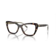 Tory Burch Mörk Tortoise Glasögonbågar Brown, Unisex