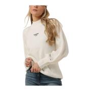 Tommy Jeans Turtleneck Lofty Sweater Damstickat Beige, Dam