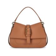 Furla Mini Flow Brandy Handväska Brown, Dam